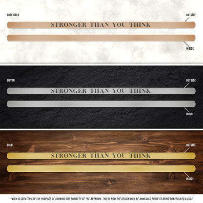 "Stronger Than You Think"