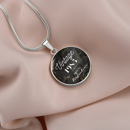 Aged to Perfection Vintage Birth Year Necklace (Classic Edition)