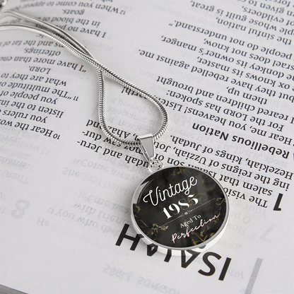 Aged to Perfection Vintage Birth Year Necklace (Classic Edition)