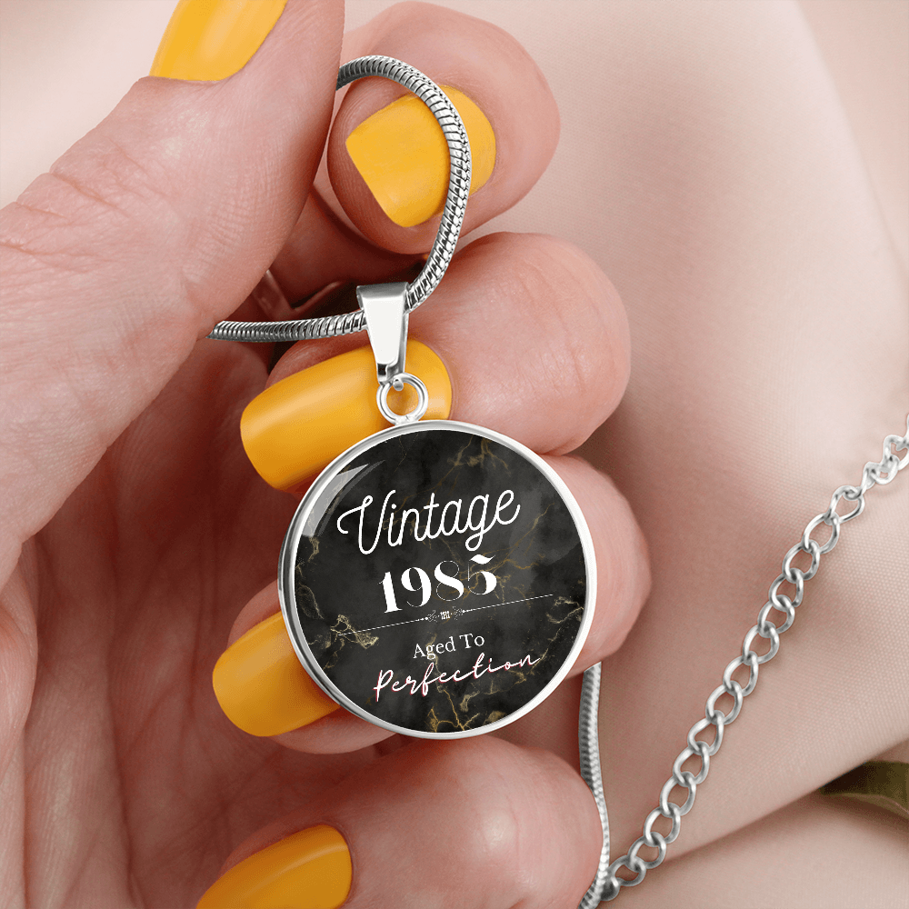 Aged to Perfection Vintage Birth Year Necklace (Classic Edition)