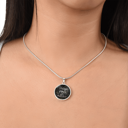 Aged to Perfection Vintage Birth Year Necklace (Classic Edition)