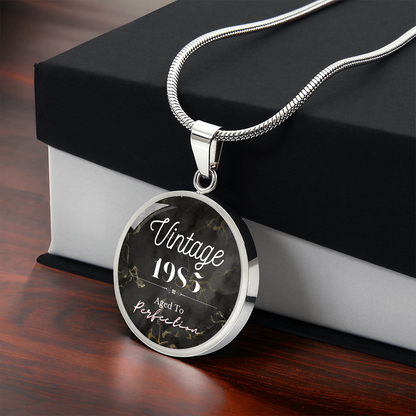 Aged to Perfection Vintage Birth Year Necklace (Classic Edition)