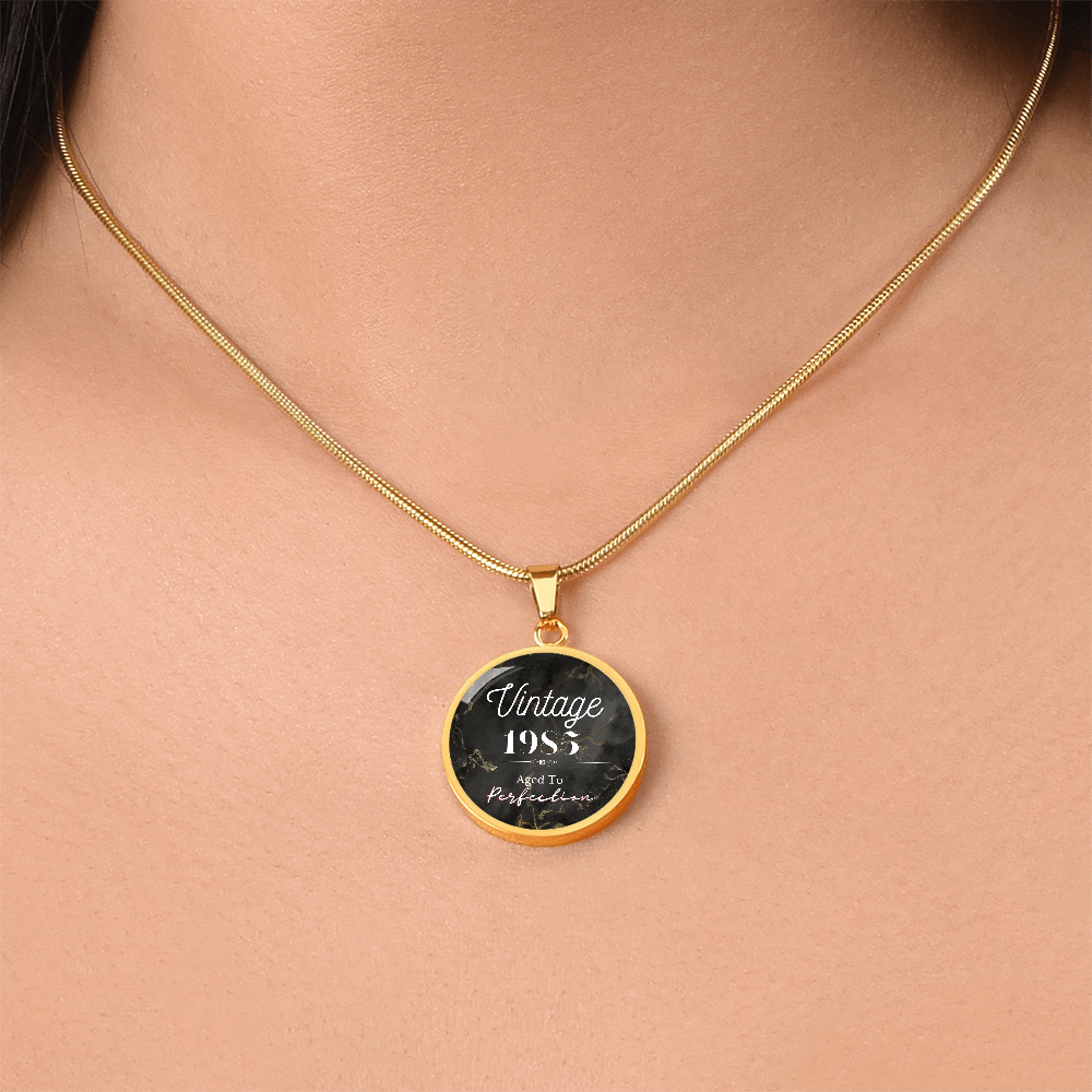 Aged to Perfection Vintage Birth Year Necklace (Classic Edition)