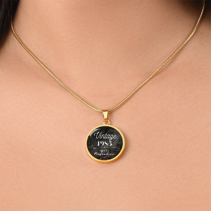 Aged to Perfection Vintage Birth Year Necklace (Classic Edition)