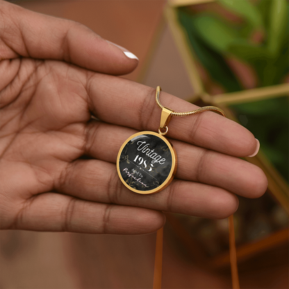 Aged to Perfection Vintage Birth Year Necklace (Classic Edition)