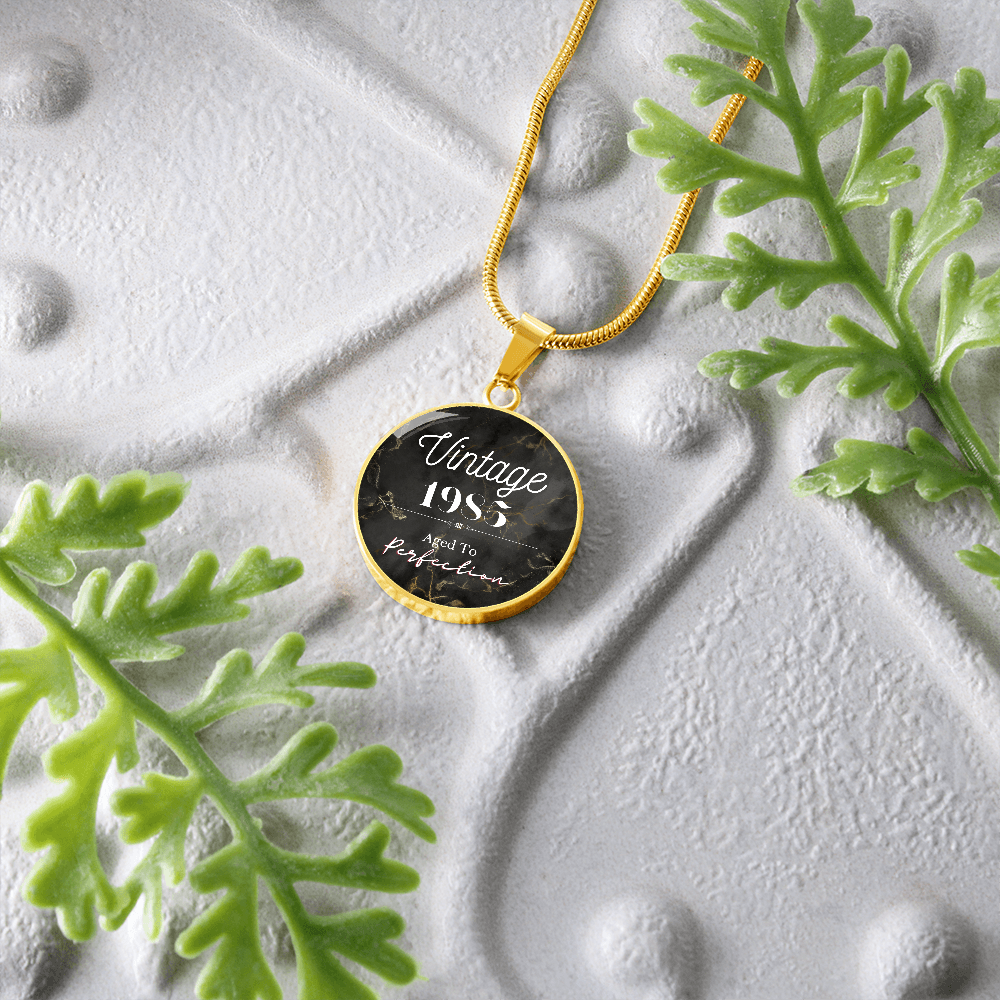 Aged to Perfection Vintage Birth Year Necklace (Classic Edition)