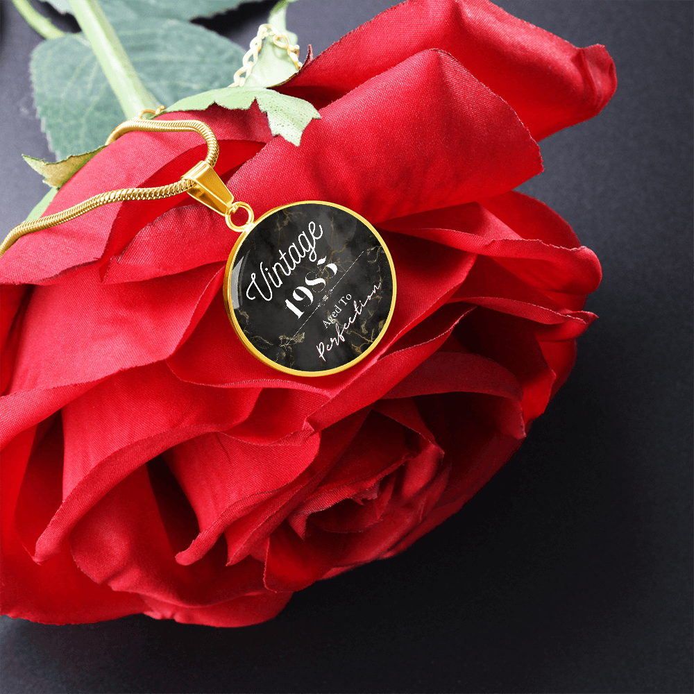 Aged to Perfection Vintage Birth Year Necklace (Classic Edition)
