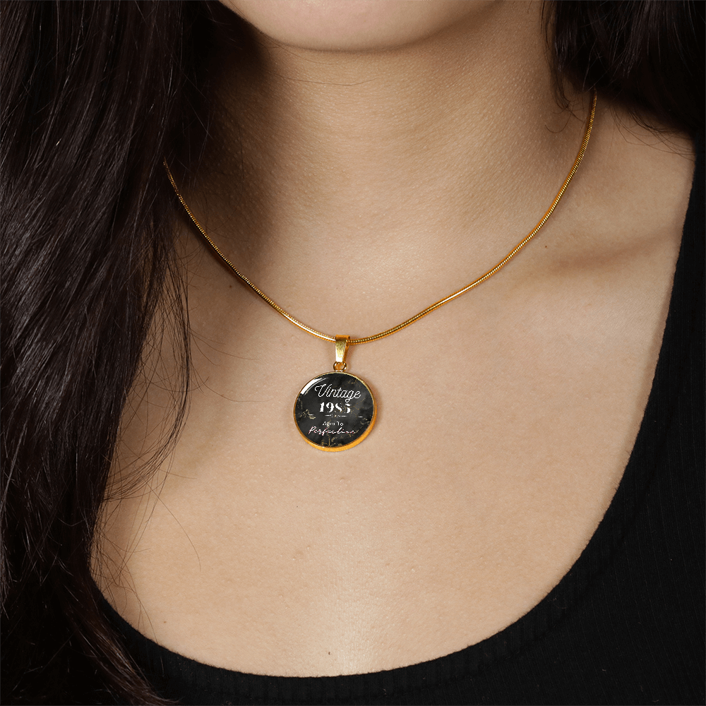 Aged to Perfection Vintage Birth Year Necklace (Classic Edition)