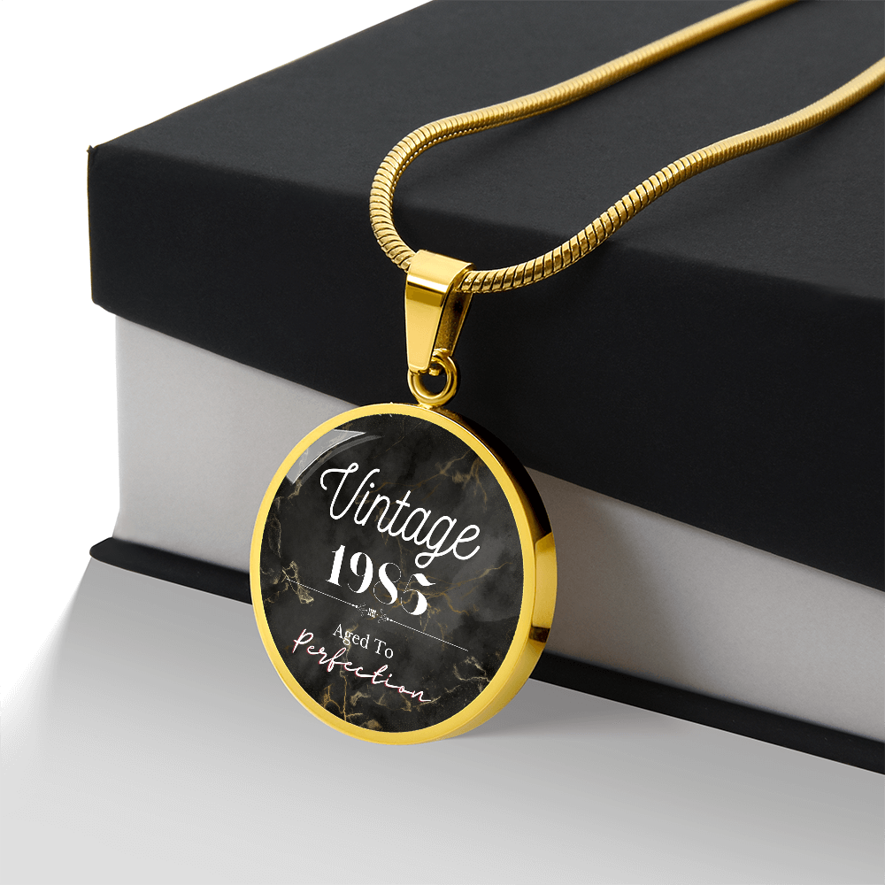 Aged to Perfection Vintage Birth Year Necklace (Classic Edition)