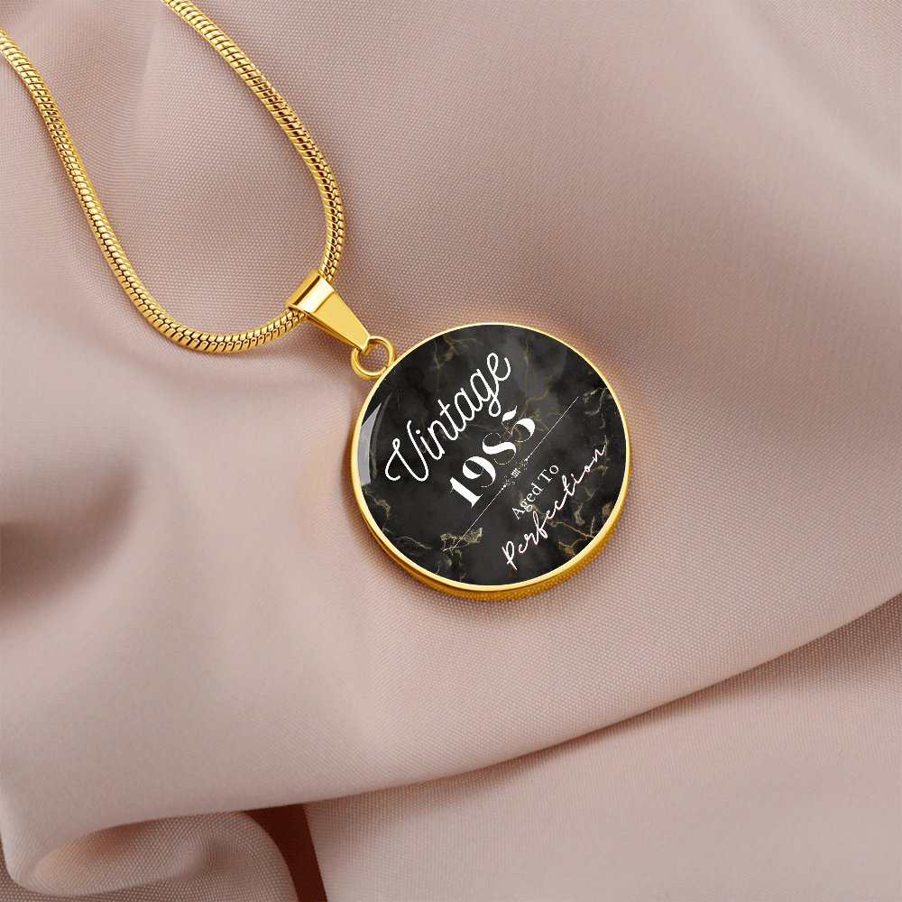 Aged to Perfection Vintage Birth Year Necklace (Classic Edition)