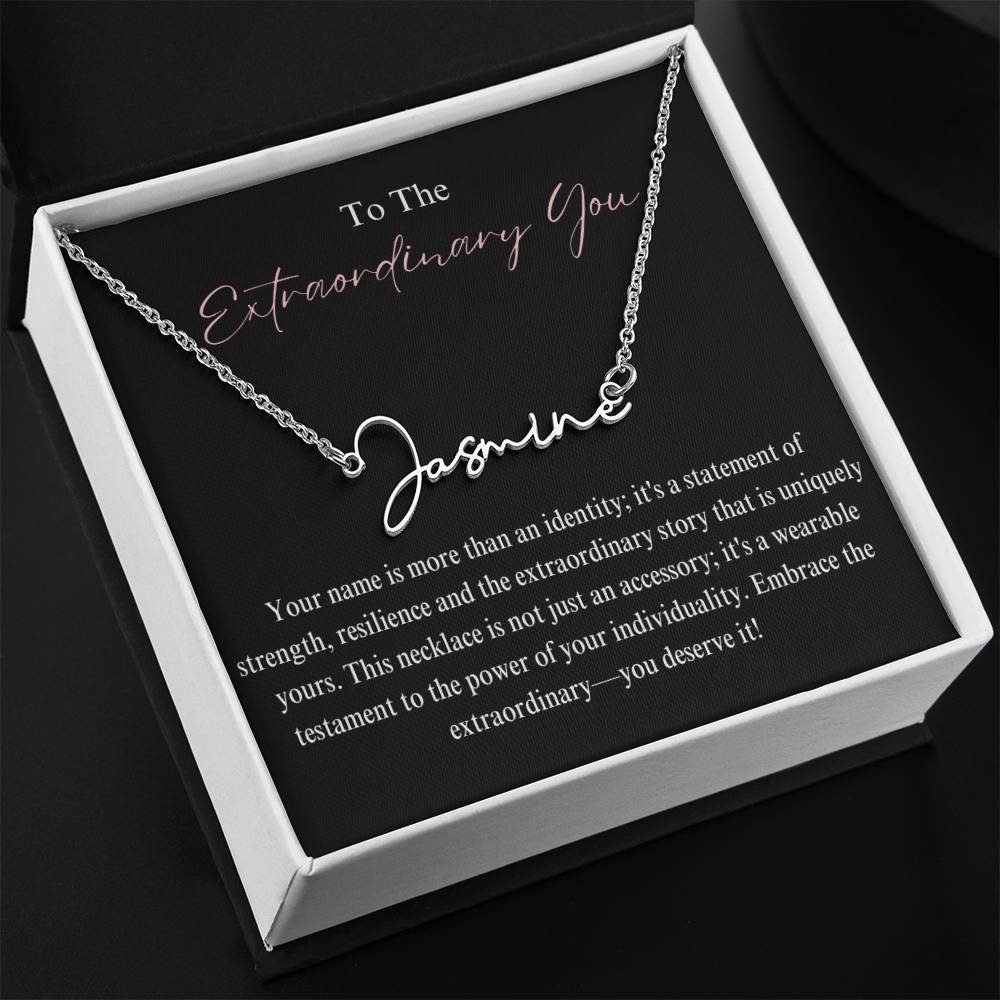 "Signature Strength" Necklace