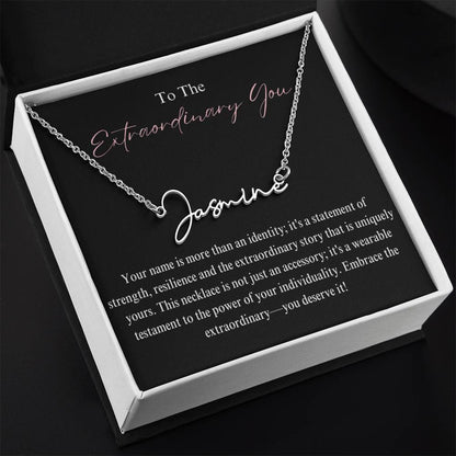 "Signature Strength" Necklace