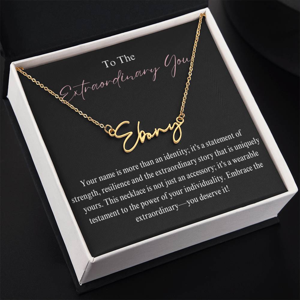 "Signature Strength" Necklace