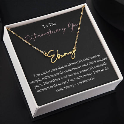 "Signature Strength" Necklace