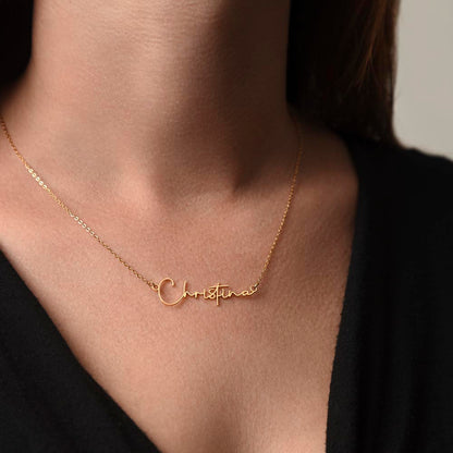 Signature Strength | Name Necklace | Extraordinary You | Gilded Luxe | Custom Closing