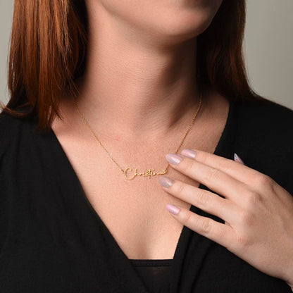Signature Strength | Name Necklace | Extraordinary You | Lavender Luxe | Love, Dad