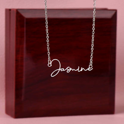 Signature Strength | Name Necklace | Extraordinary You | Gilded Luxe | Custom Closing