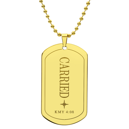Carried | Warrior Dog Tag Necklace